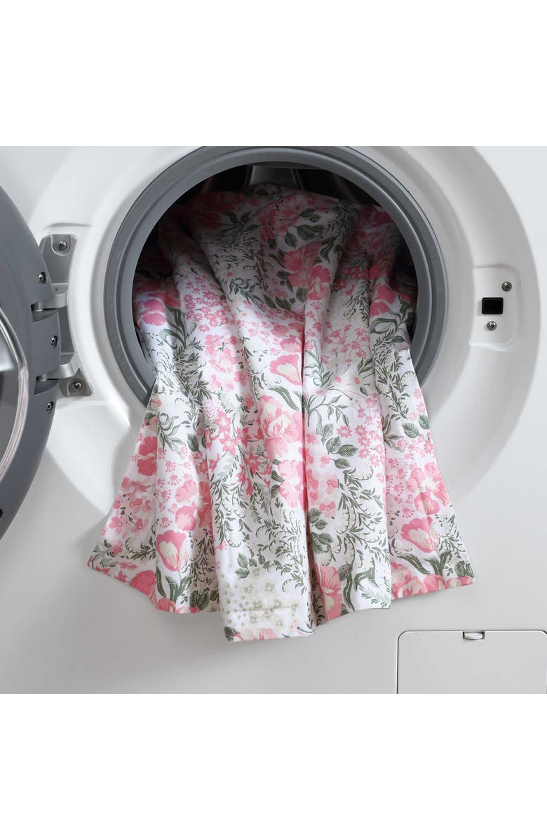 Laura Ashley Heather Garden Comforter Set, Alternate, color, Pink