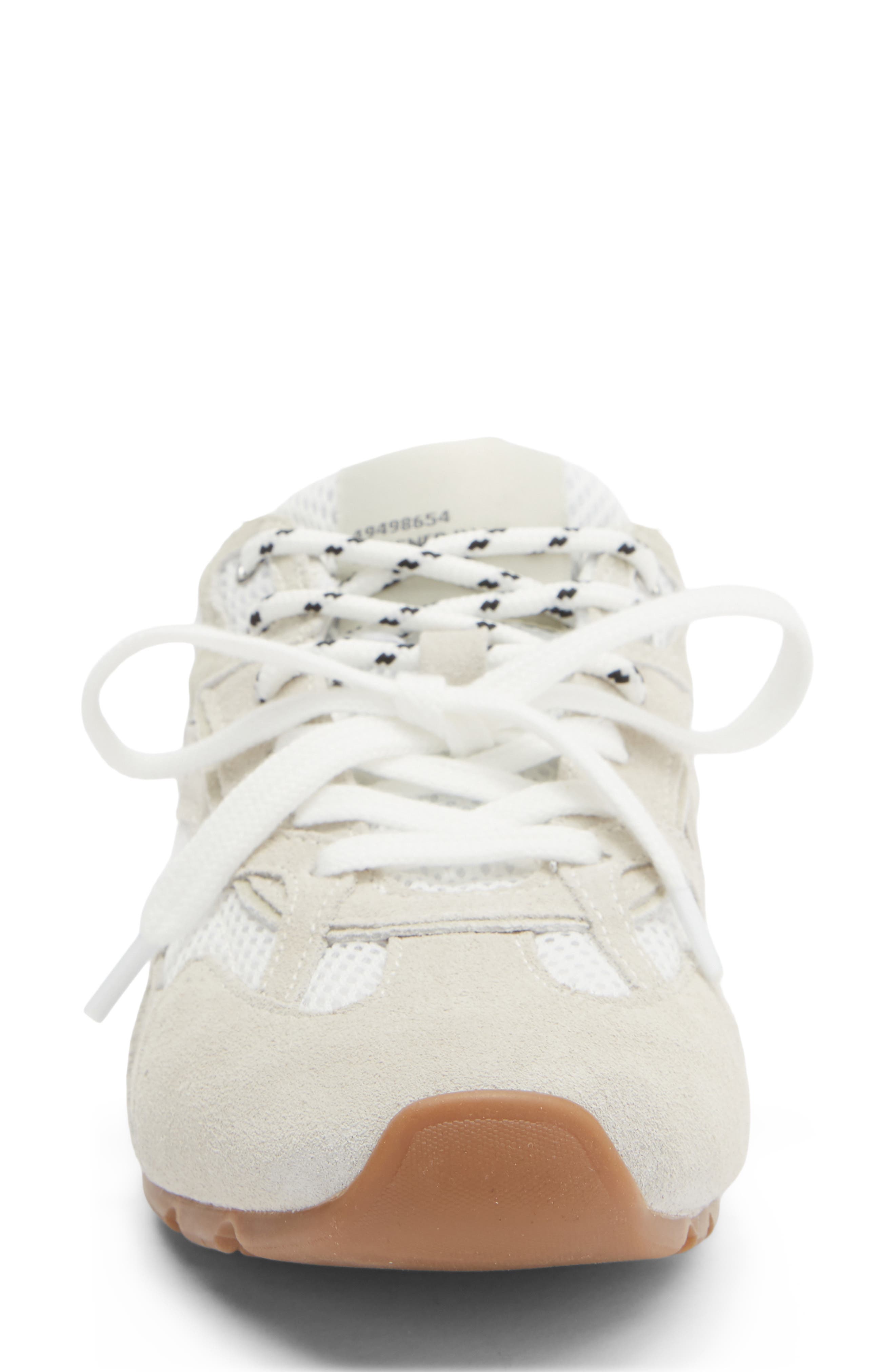 Steve Madden Aziel Sneaker, Alternate, color, White Suede
