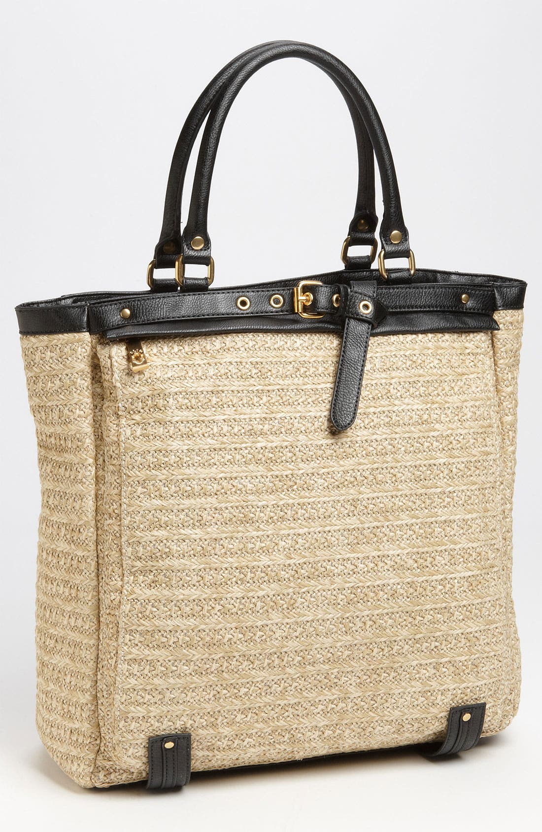 'Runaway' Tote, Main, color, NATURAL BLACK