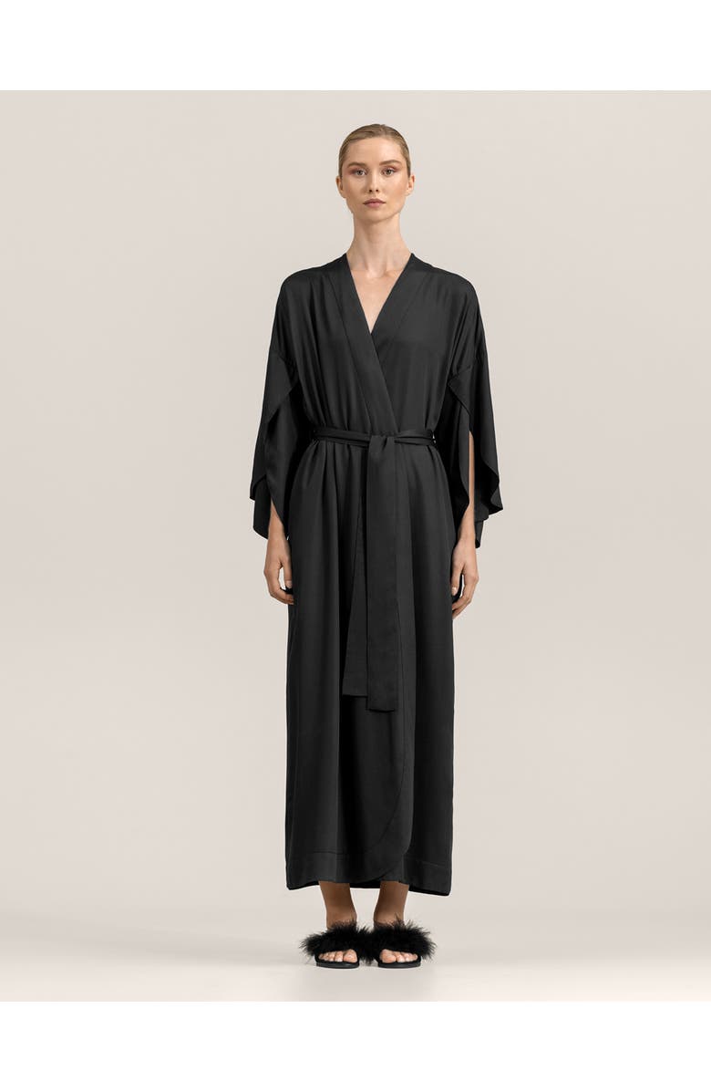 Togas Naomi Women's robe, Alternate, color, Black