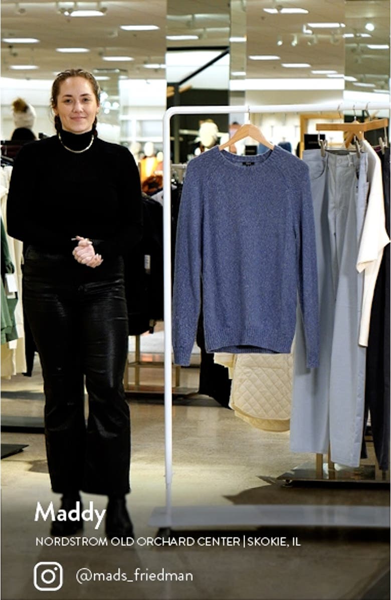 Donovan Cotton Blend Crewneck Sweater, sales video thumbnail