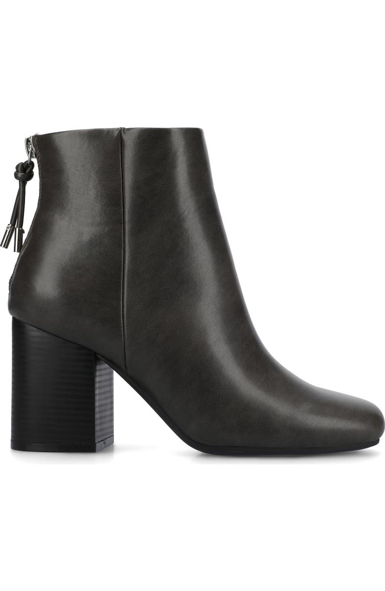 Journee Collection Audrina Tru Comfort Foam Bootie, Alternate, color, Charcoal