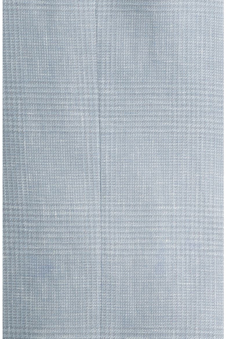 Hartford Classic Fit Light Blue Glen Check Linen & Wool Blend Sport Coat, Alternate, color, LIGHT BLUE