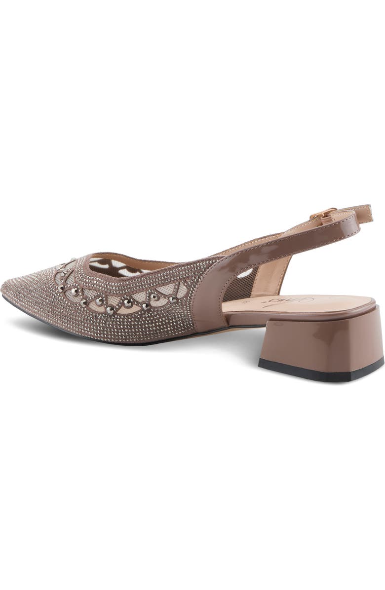 AZURA BY SPRING STEP Pretigurl Pointed Toe Slingback Flat, Alternate, color,