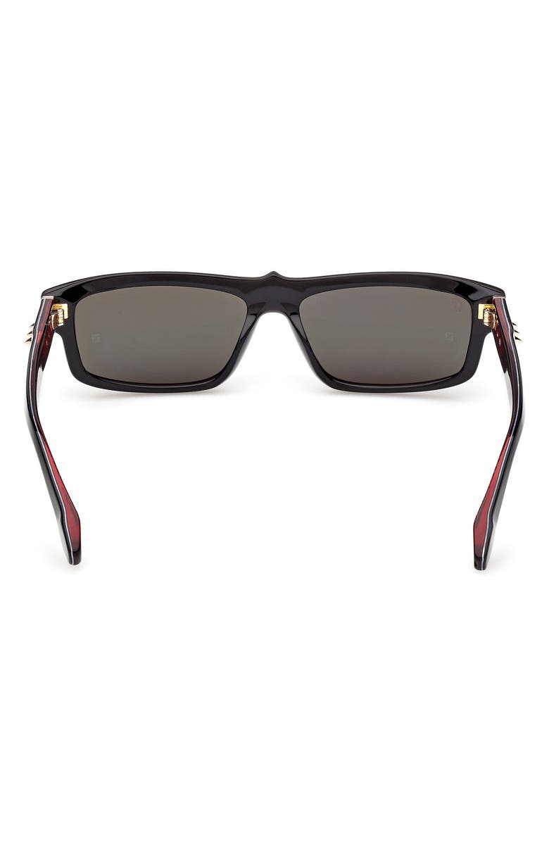 Christian Louboutin 57mm Square Sunglasses, Alternate, color, 