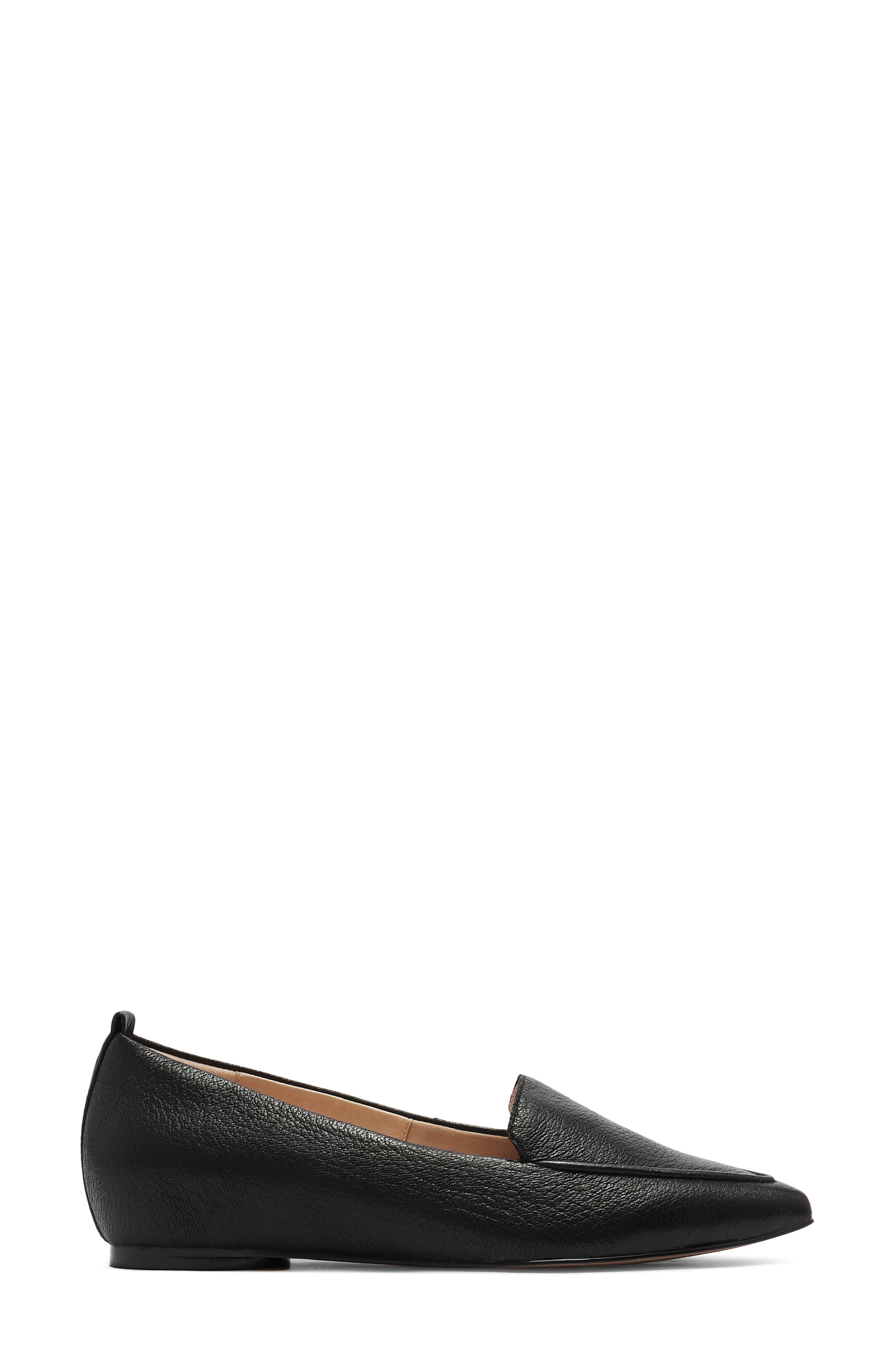 Briar Leather Skimmer, Alternate, color, BLACK TUMBLED