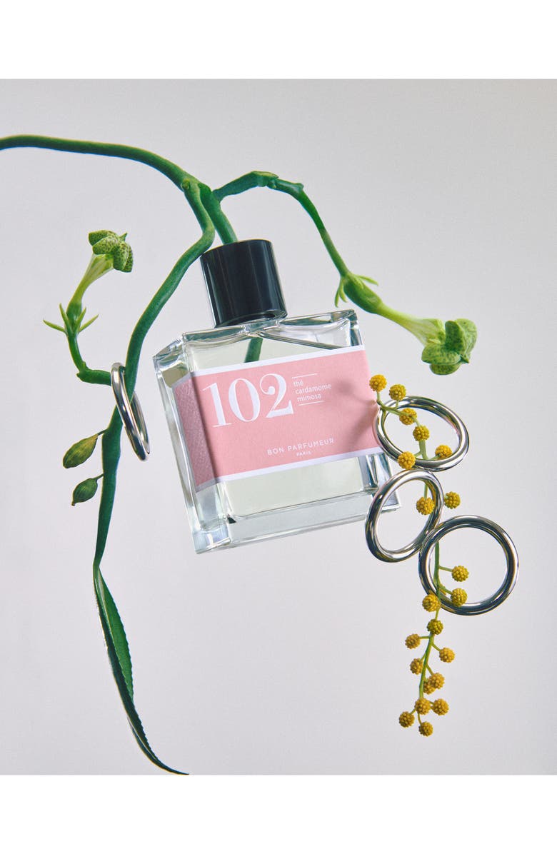 Bon Parfumeur 102 Tea, Cardamom & Mimosa Eau de Parfum, Alternate, color, 
