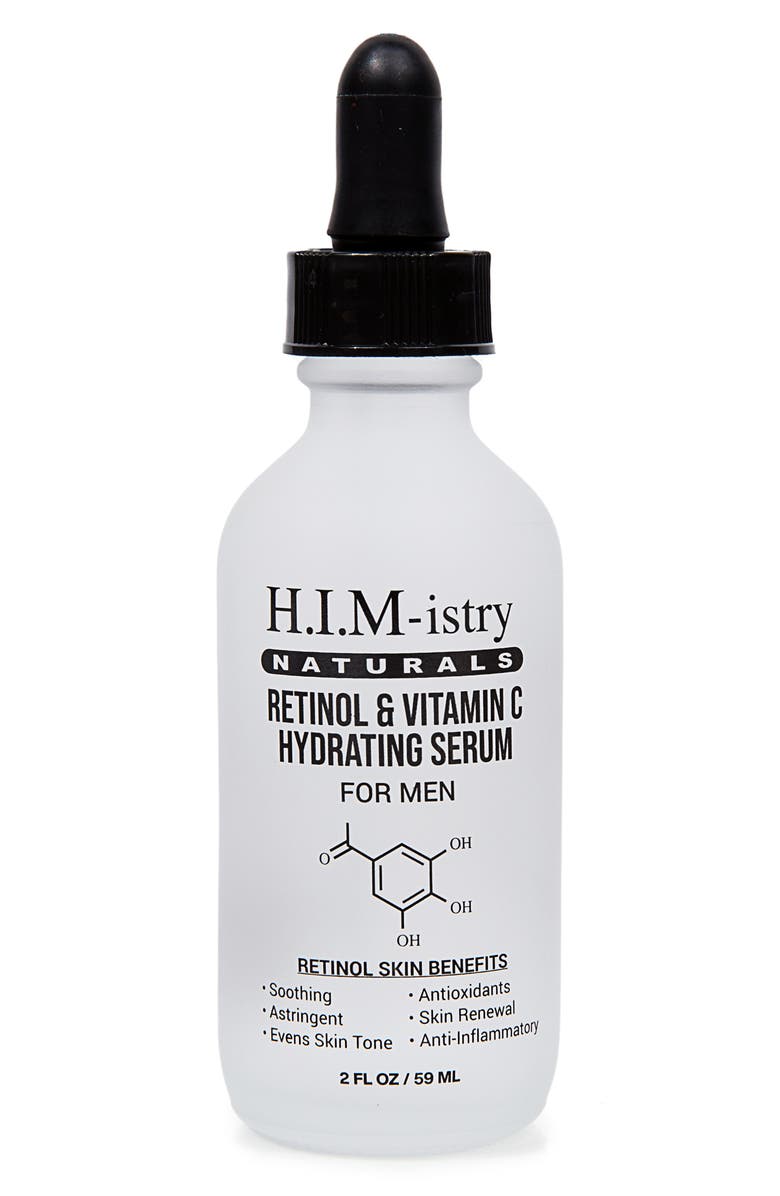 HIMistry Naturals H.I.M.-istry Naturals Retinol & Vitamin C Serum, Main, color,