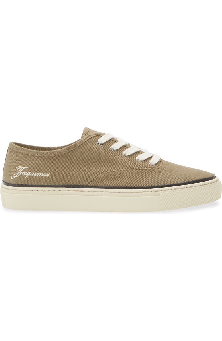 Jacquemus The Fèfè Sneaker, Alternate, color, Khaki