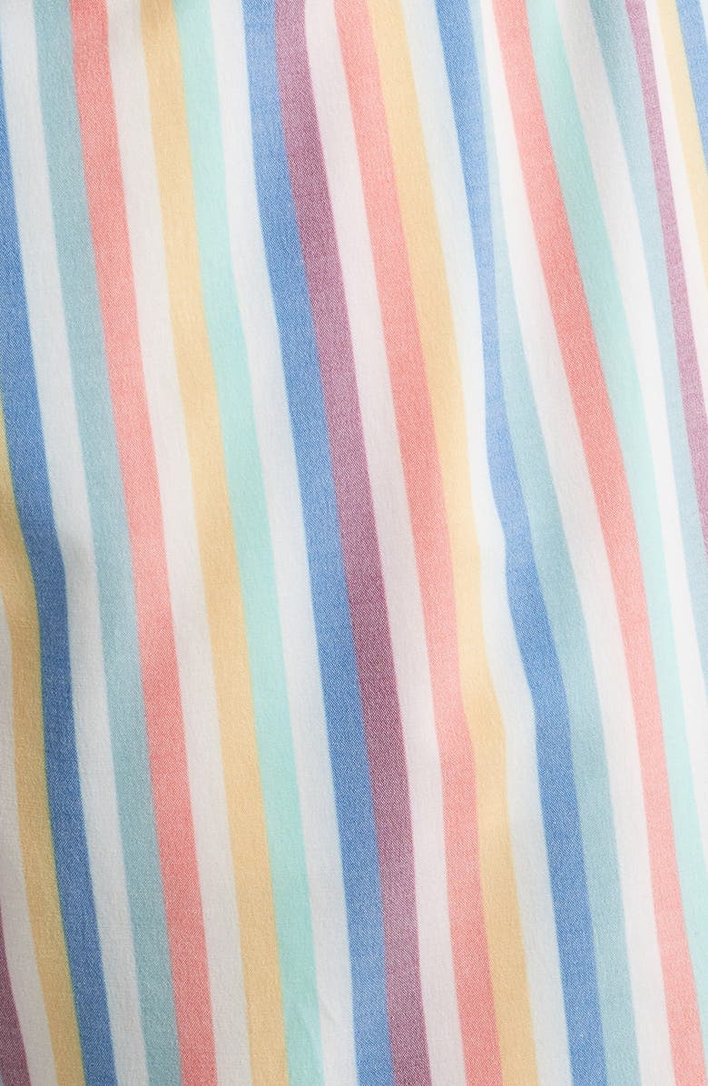 Chubbies The Parlor Stripes Classic Lined 5.5-Inch Swim Trunks, Alternate, color, Off White - Striped