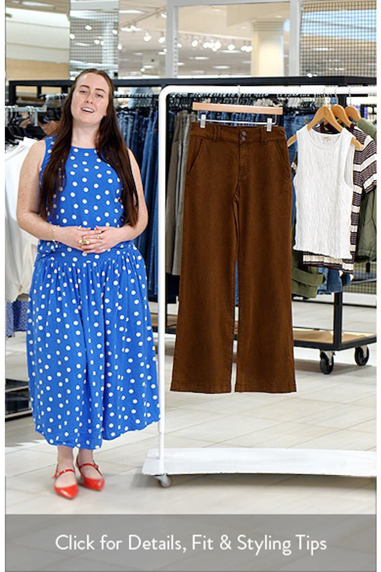 Jodi High Waist Straight Leg Jeans video