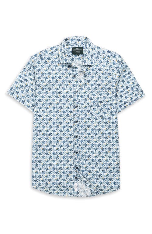 Rodd & Gunn Harvey Road Floral Short Sleeve Cotton Button-up Shirt