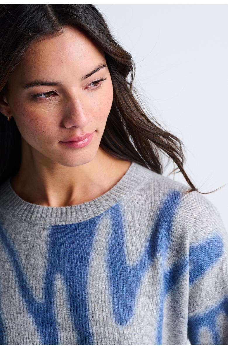 Lisa Todd Freeform Sweater, Alternate, color, Stone