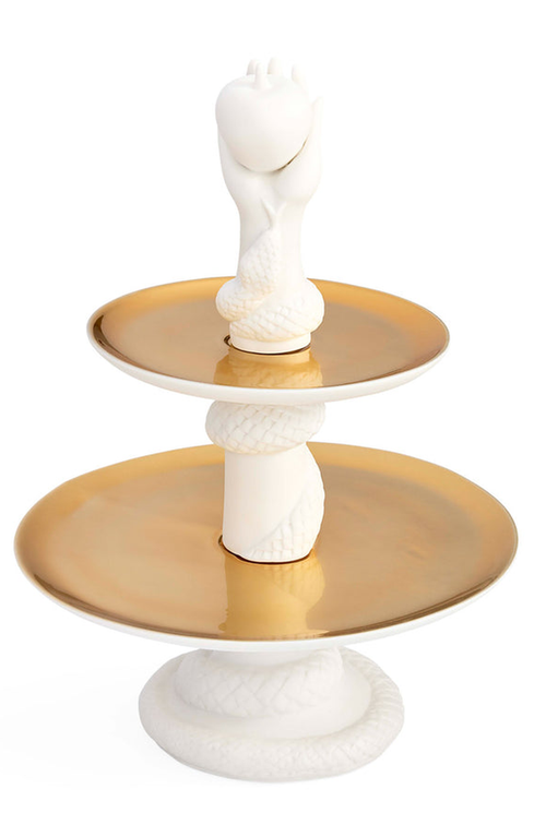Jonathan Adler Eve Bon Bon Decorative Tray In White