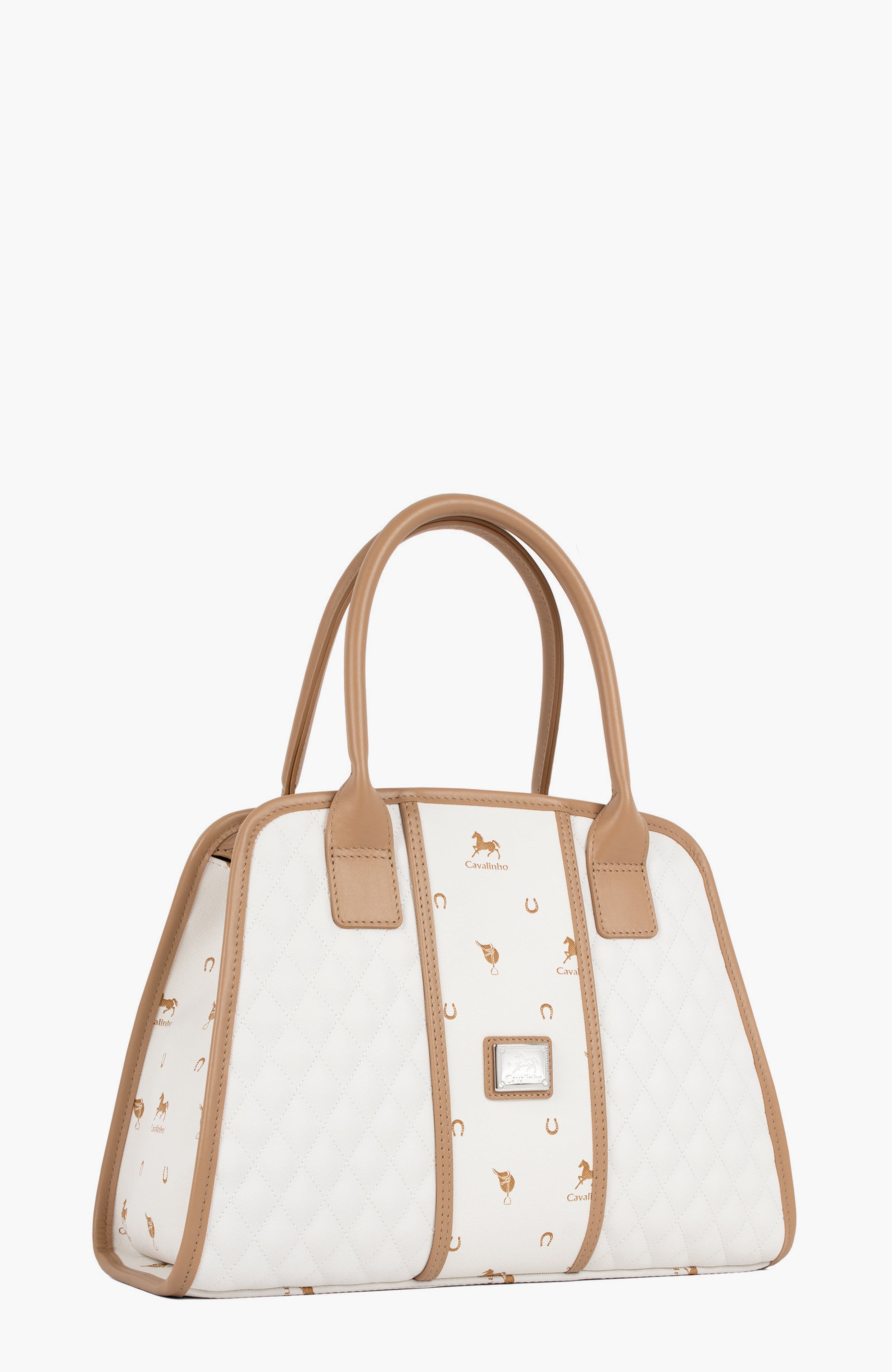 Di Cavallo 624 Handbag, Alternate, color, White