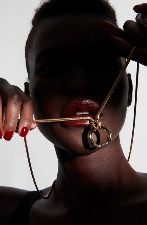 Demarson Kelsey Pendant Necklace In Gold