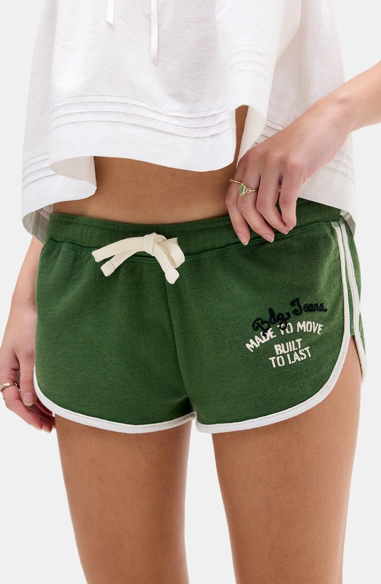BDG Urban Outfitters Retro Microshorts, Alternate, color, Green