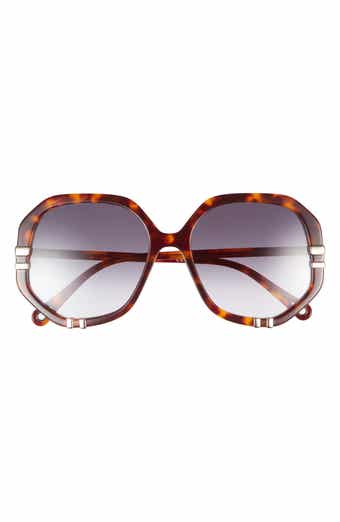 Chloé 58mm Round Sunglasses