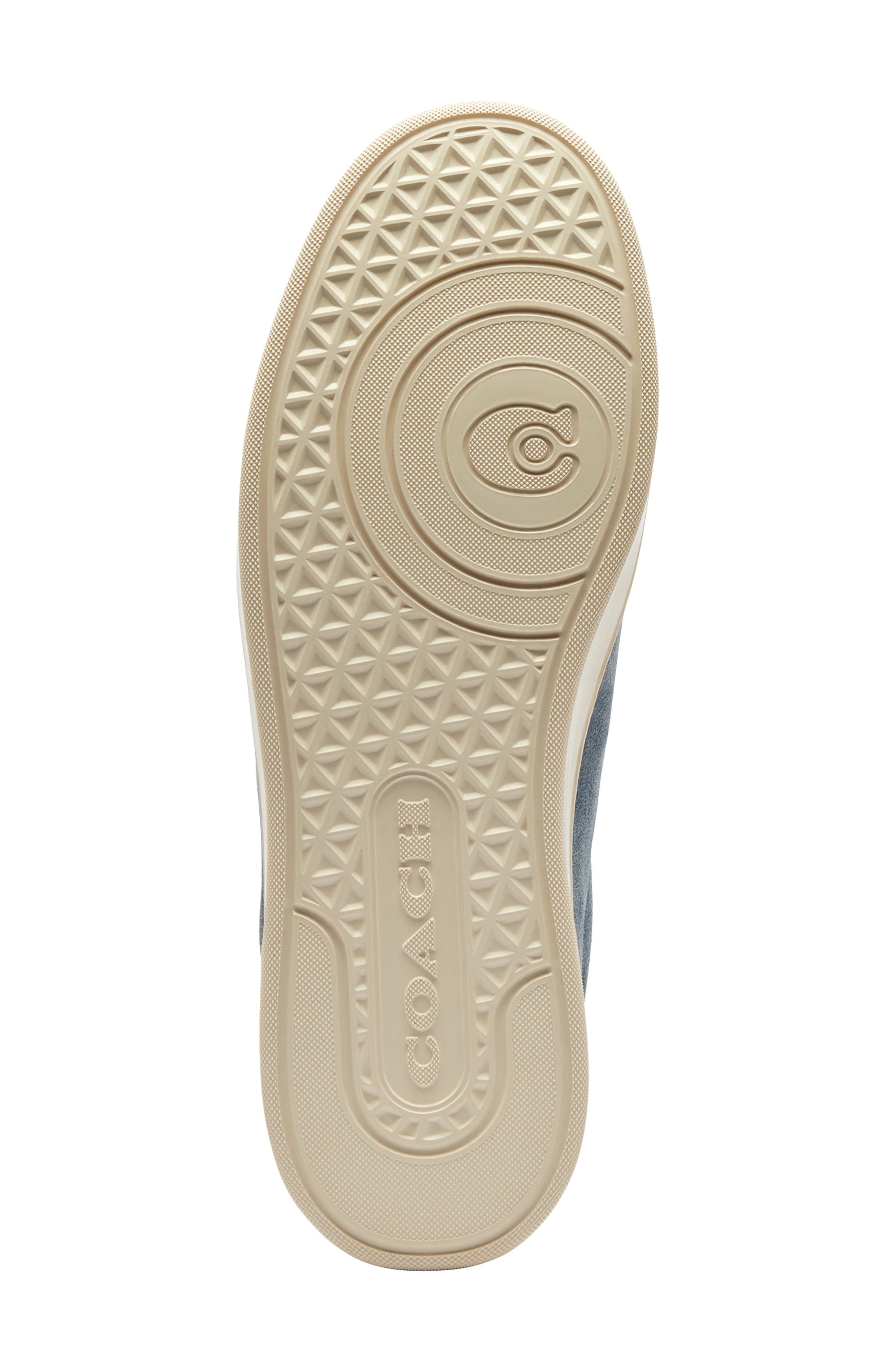 COACH High Line Sneaker, Alternate, color, Light Denim/ Chalk