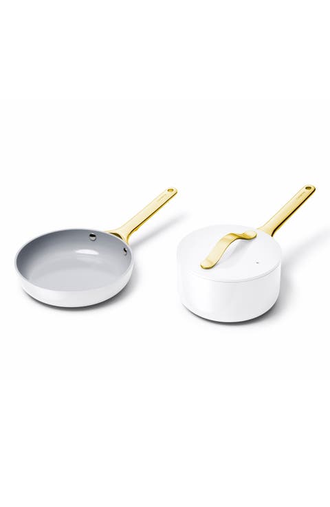 Nonstick Ceramic Mini Fry Pan & Sauce Pan Set