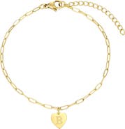 Adornia Initial Chain Bracelet