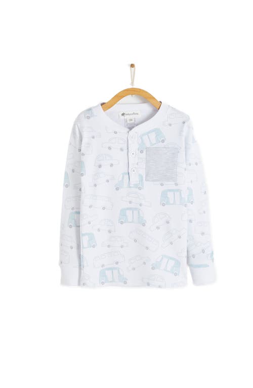 Babycottons Tuc Snug Fit Long Pajama Set For Infant In White