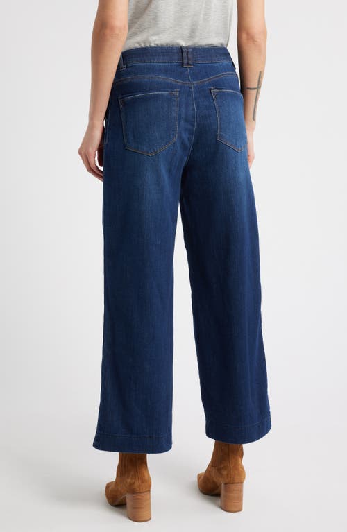Wit & Wisdom 'ab'solution Sailor Wide Leg Jeans In Indigo