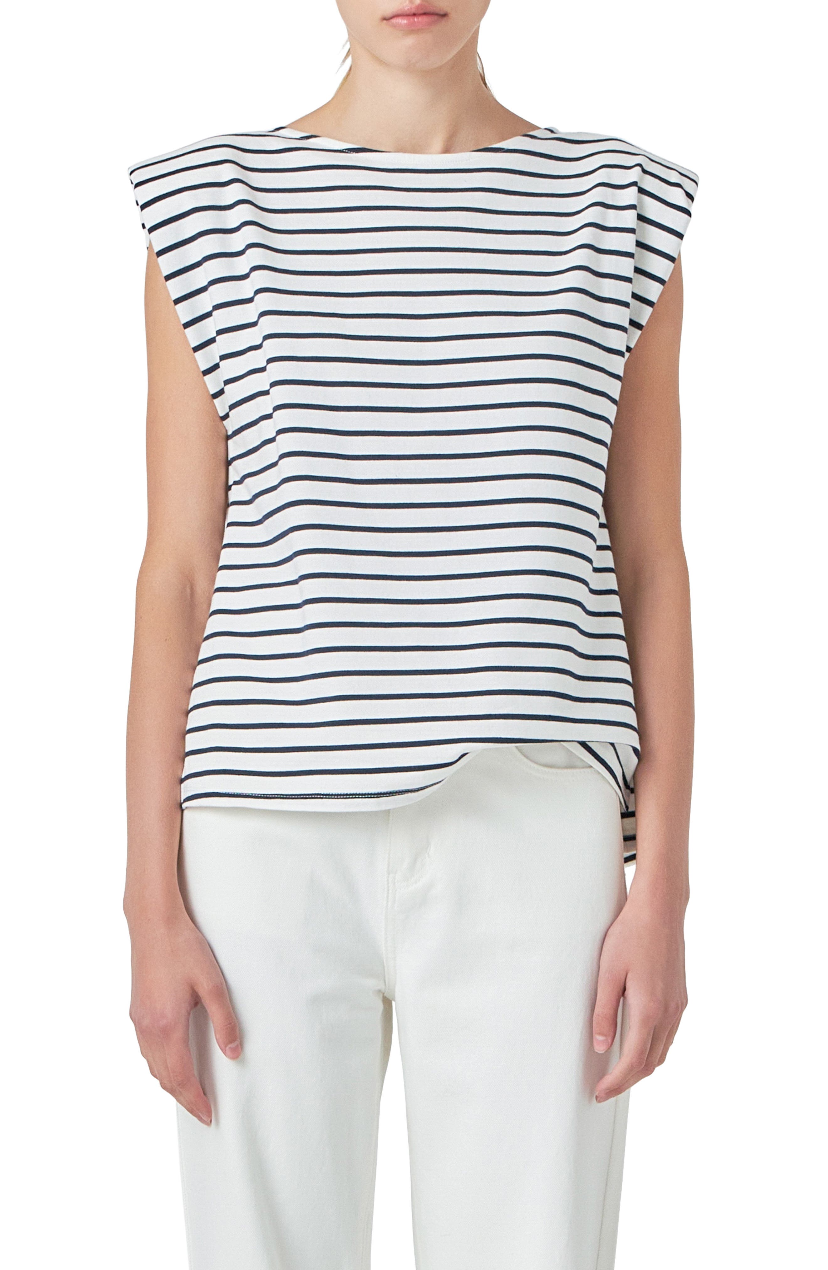selected OFF WHITE/ NAVY