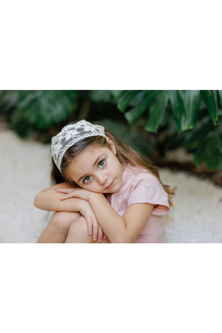 Looms Holland Collection - Girls Embroidered Floral 2 Piece Set, Alternate, color, Pink