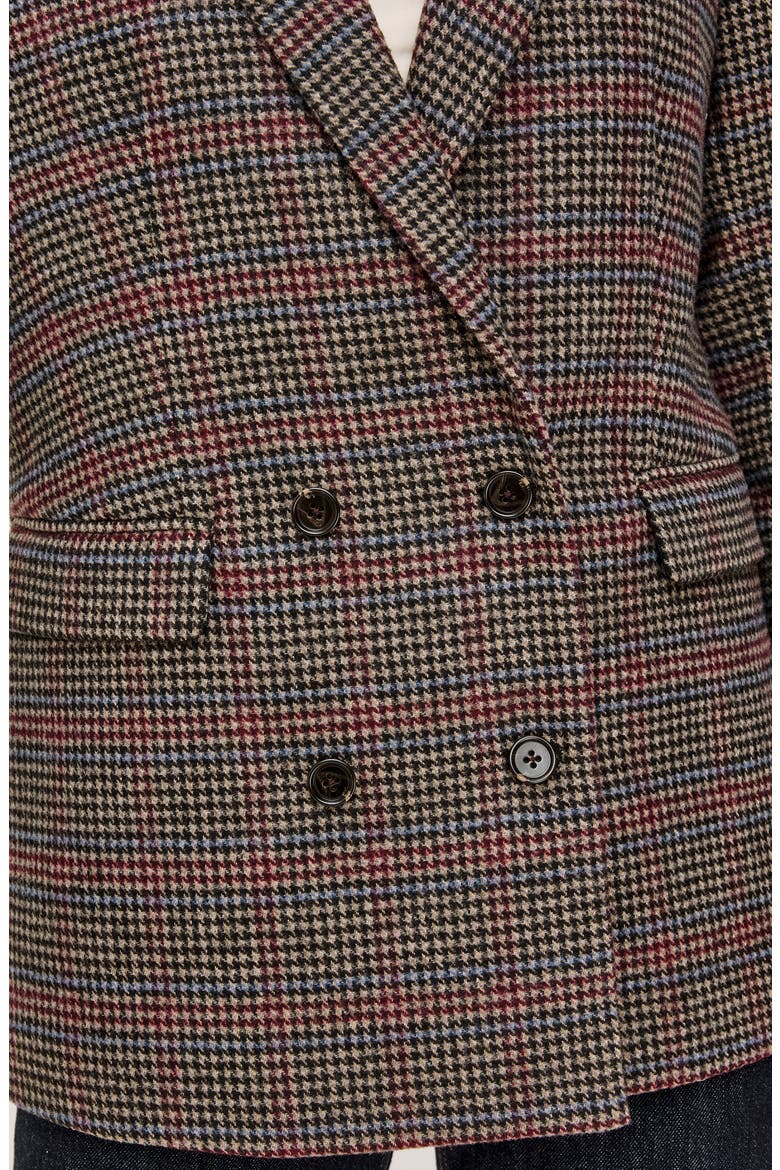 Jac Blazer, Alternate, color, OXFORD PLUM