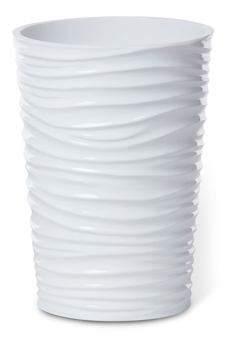 By the Sea Trash Can, Main, color, WHITE