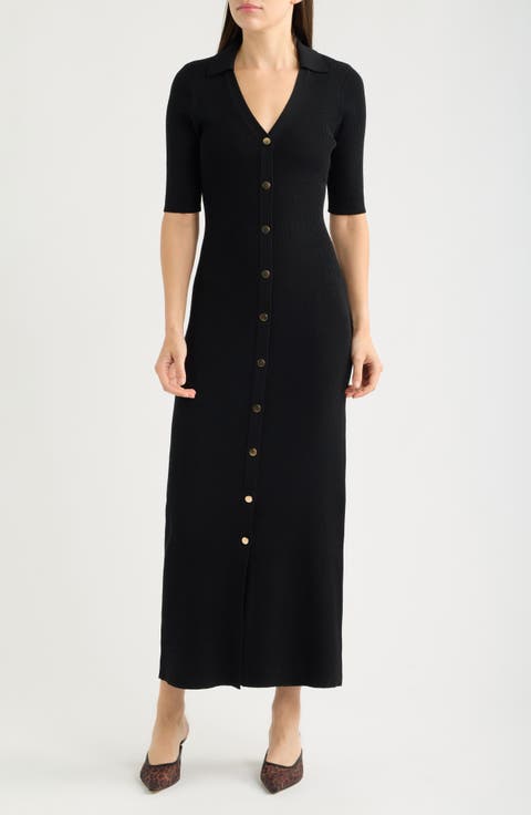 Rib Sweater Dress