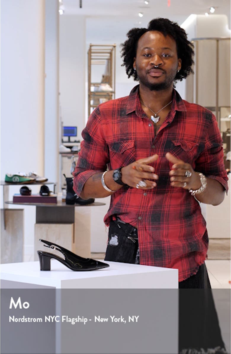 Blakeley Slingback Pointed Toe Pump, sales video thumbnail