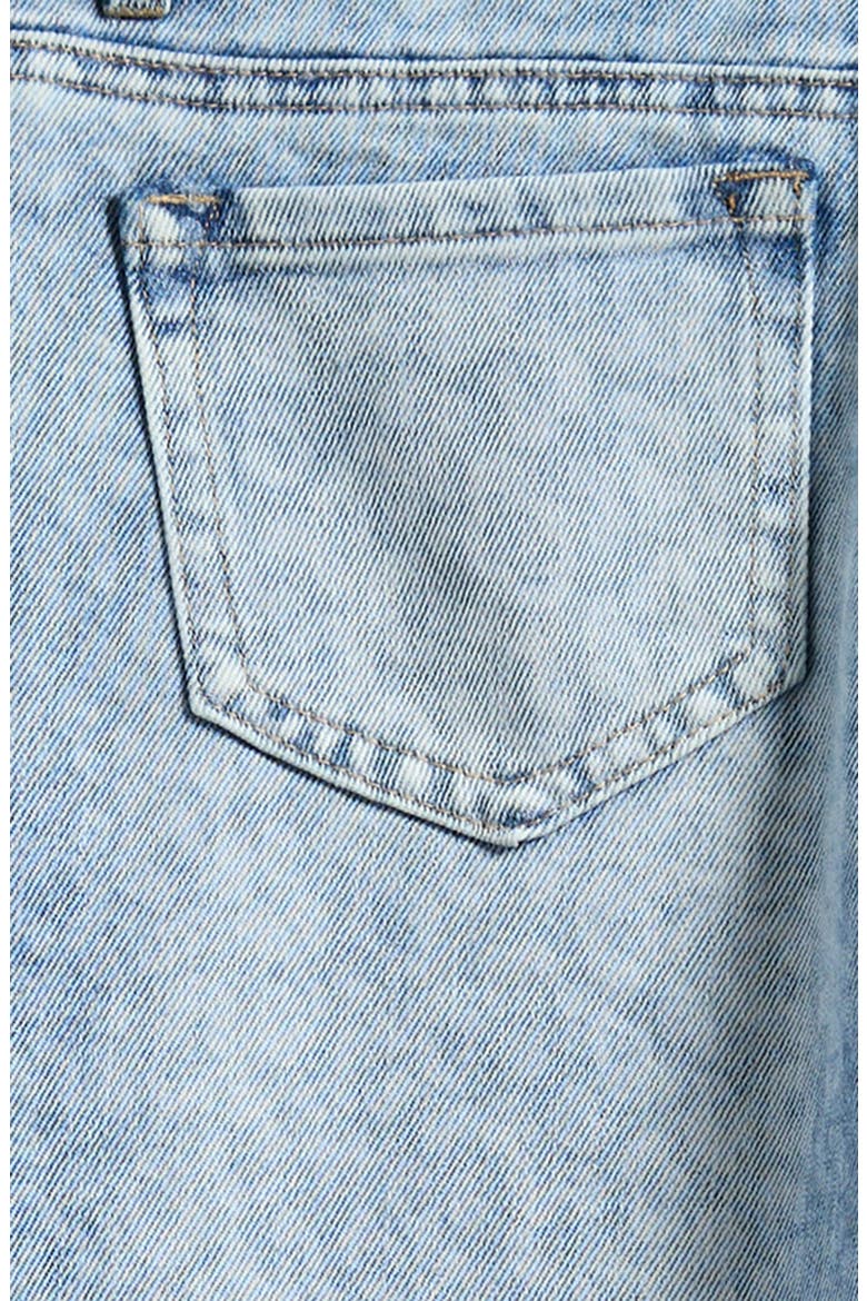 Kids' Wide Leg Leopard Print Jeans, Alternate, color, BLUE LEOPA