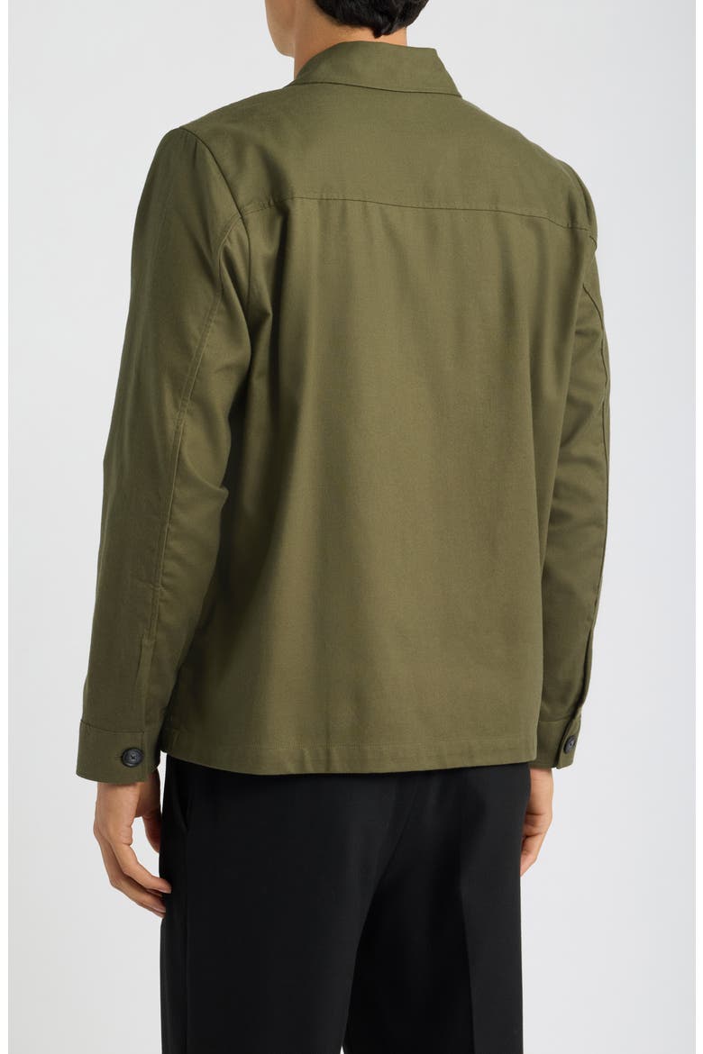Cal Relaxed Fit Shirt Jacket, Alternate, color, OPEN GREEN