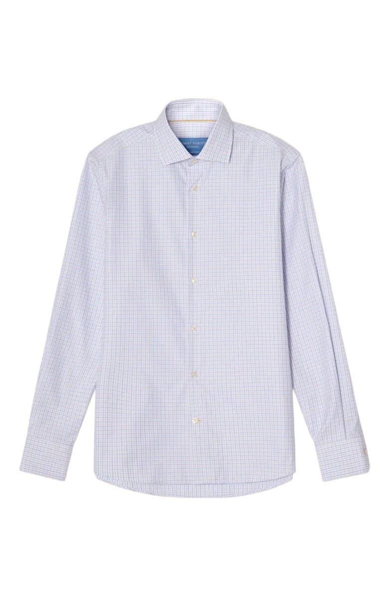 Robert Talbott Reynolds Mini Tattersall Shirt in Contemporary Fit, Alternate, color, Pink