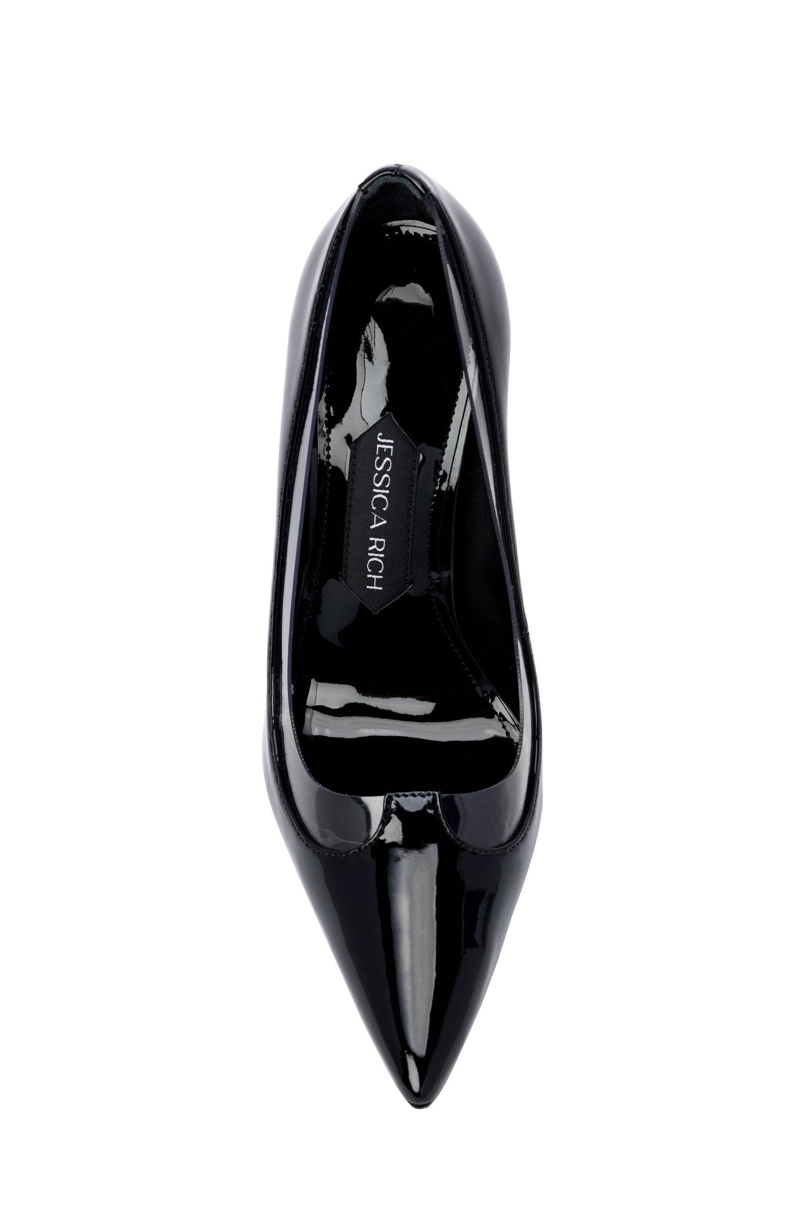 Lucid Stilleto Heel, Alternate, color, Noir