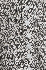 Elan Smock Floral Print Cover-Up Minidress