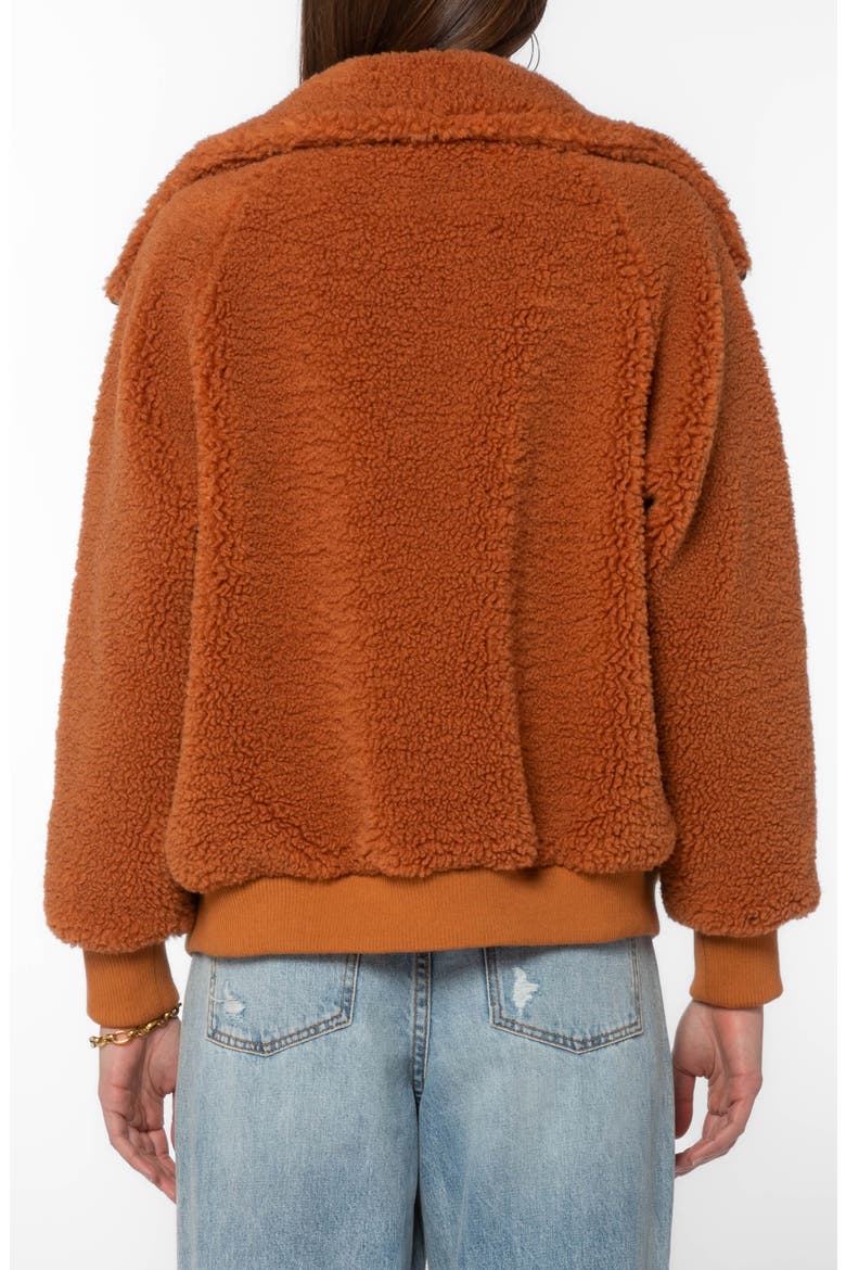 Brady High-Pile Fleece Bomber Jacket, Alternate, color, TOFFEE
