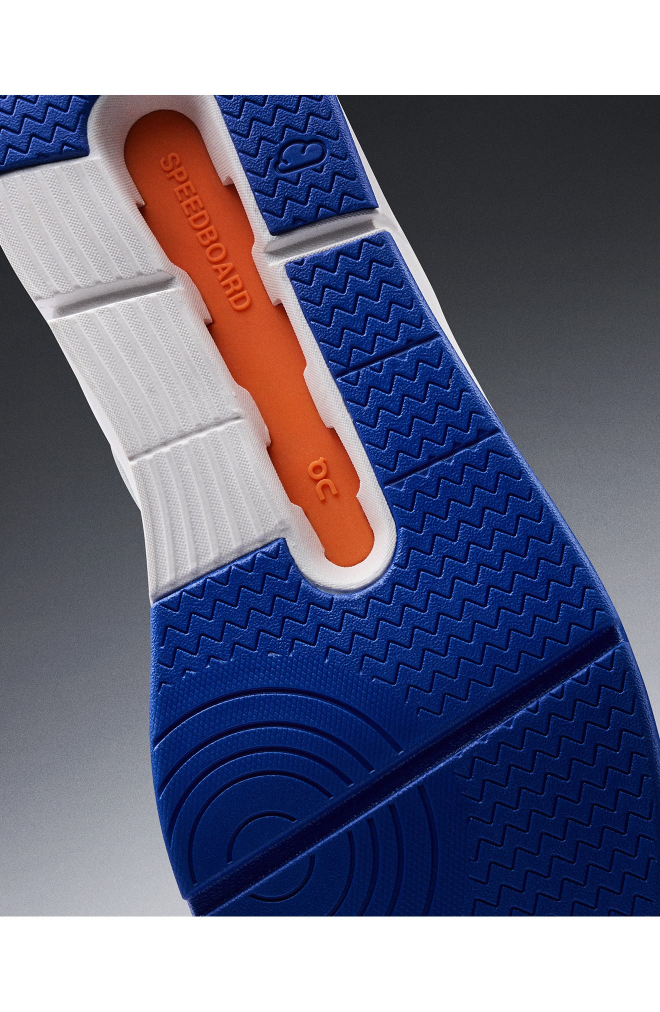 On THE ROGER CH Varsity Tennis Sneaker, Alternate, color, White/ Indigo