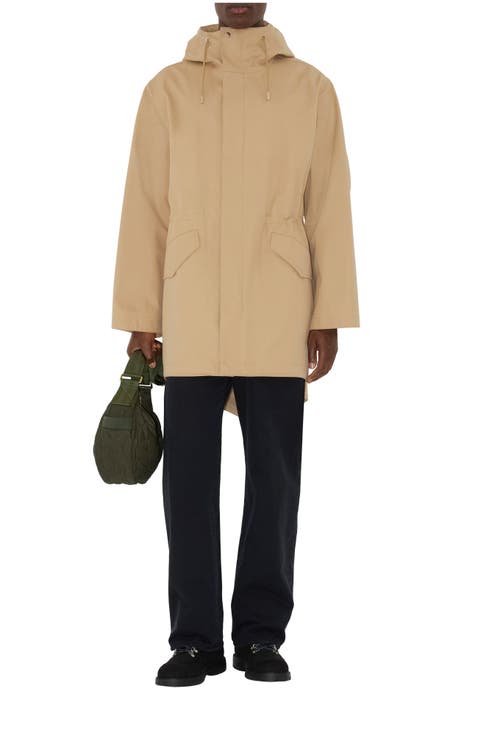 Bonded Gabardine Parka