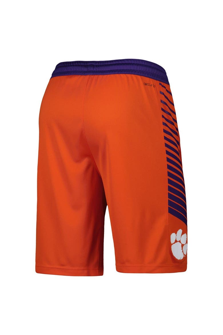 Men's Nike Orange Clemson Tigers Replica Team Basketball Shorts, Alternate, color, Orange