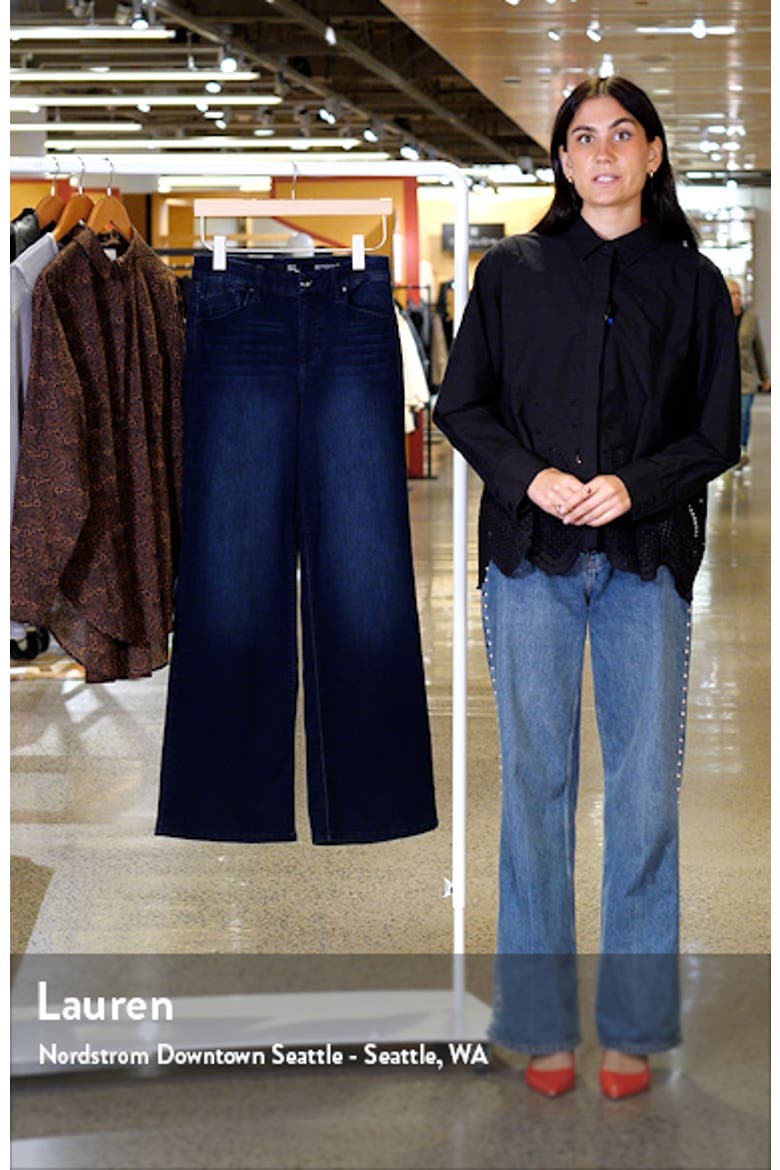 Better Butter High Waist Wide Leg Jeans video
