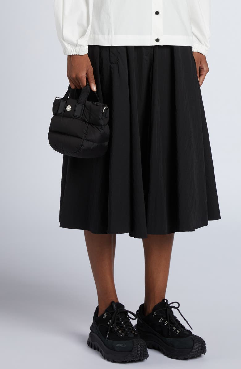 Moncler Micro Caradoc Puffer Crossbody Tote, Alternate, color,