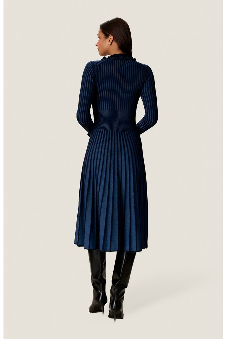 Faith Two-Toned Sweater Dress, Alternate, color, Azure/Maritime