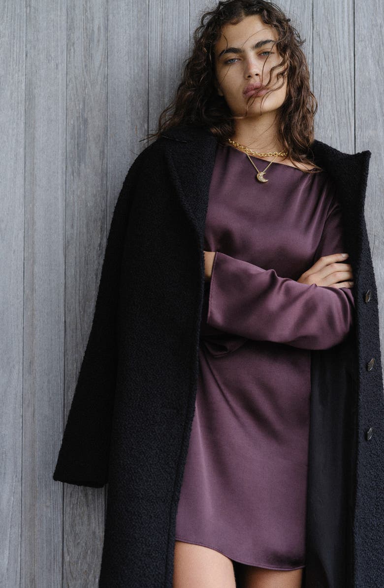 Madewell Celestial Moon Crystal Layered Pendant Necklace, Alternate, color, Vintage Gold