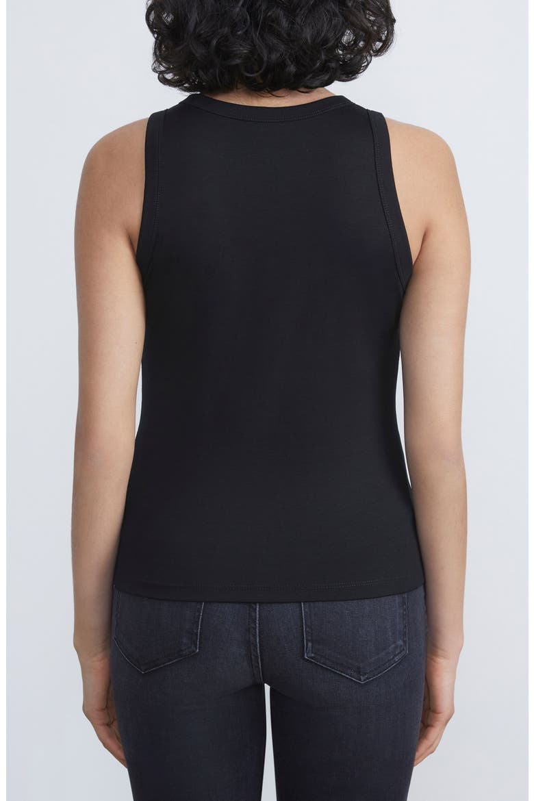 Racerback Tank, Alternate, color, BLACK