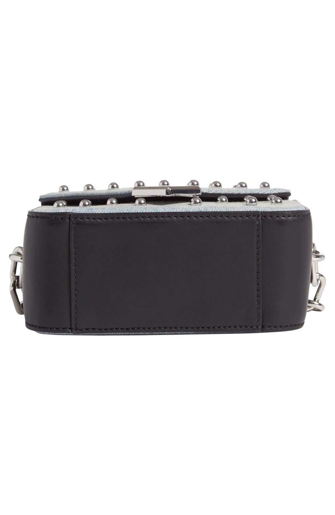 Alexander Wang Mini Prisma Studded Crossbody Bag, Alternate, color, 