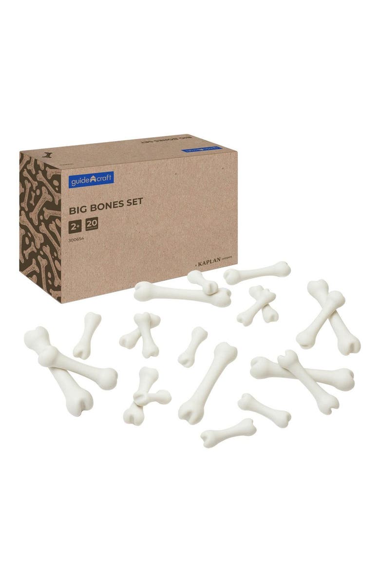 Kaplan Early Learning Company Big Bones Set - 20 Pieces, Main, color, White