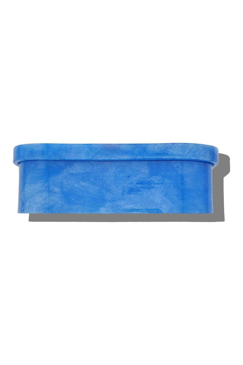 Hand-Painted Sardines Trinket Box, Alternate, color, BLUE